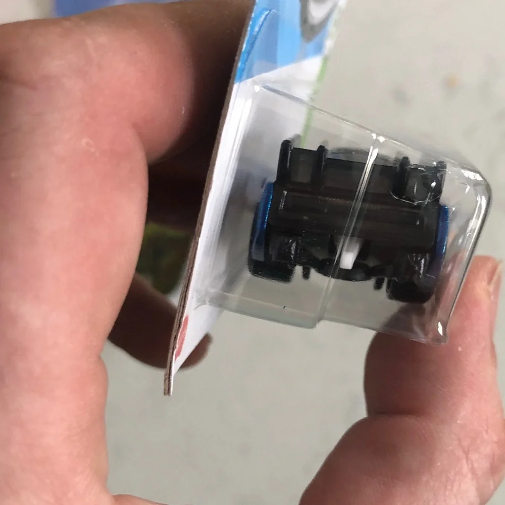 Mattel Hot Wheels Blue Supercharged Racer